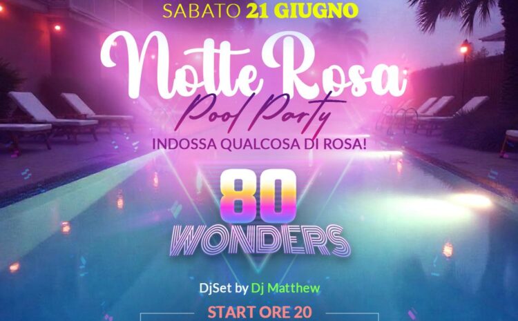  La notte rosa Milano